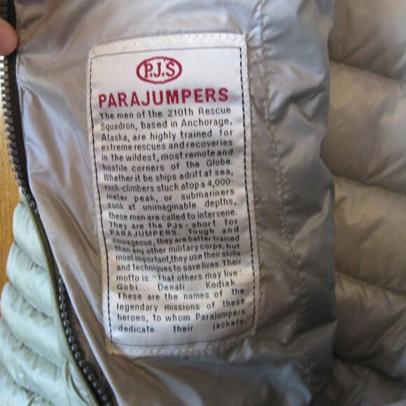 Parajumpers Dodie Down Vest - Women's XL - Sage Green - Picture 8 of 8